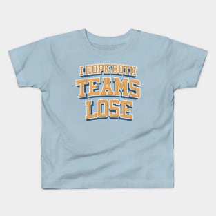 Both Teams Suck Kids T-Shirt